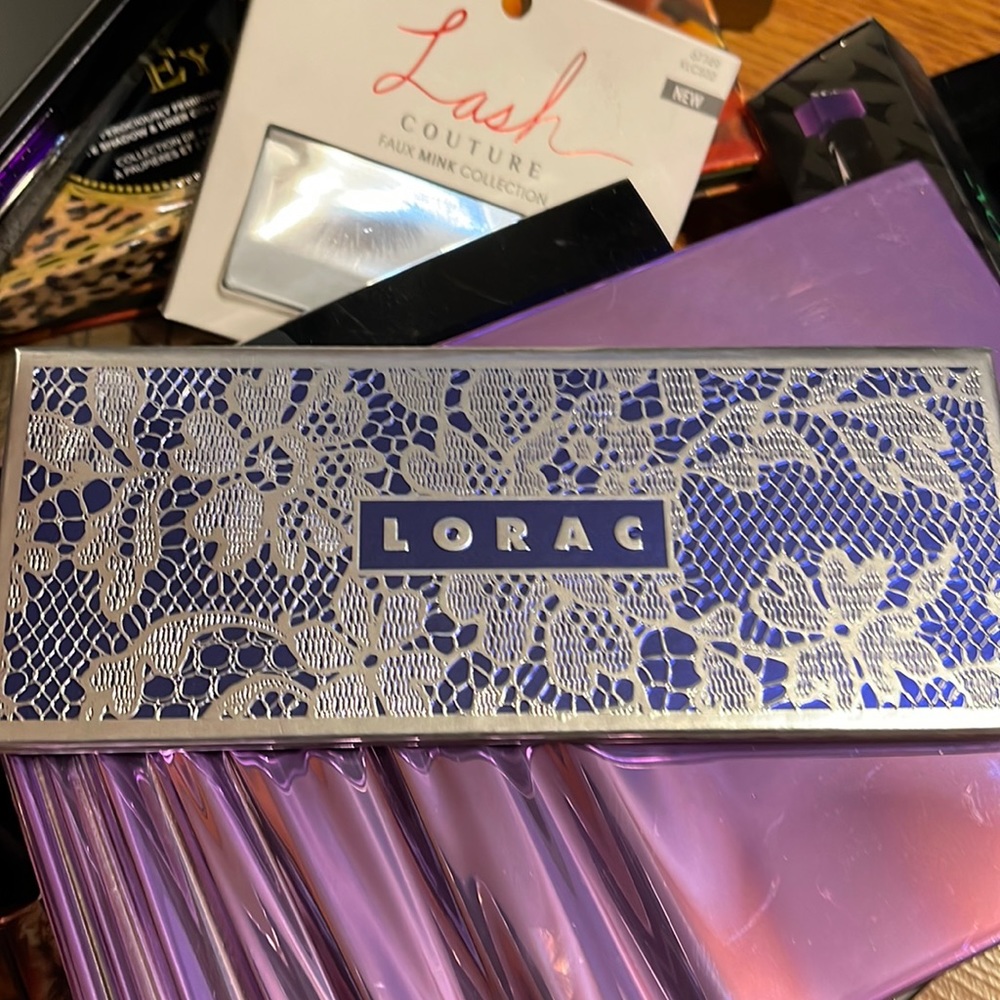 Never used Lorac eyeshadow palette